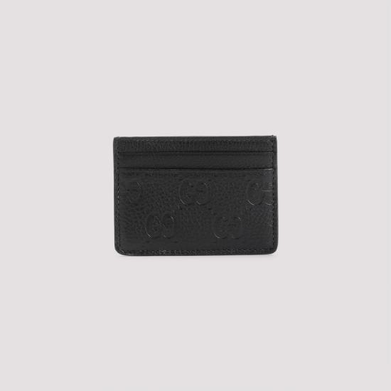 25FW 구찌 카드지갑 815883 AAEEM 1000 BLACK - GUCCI