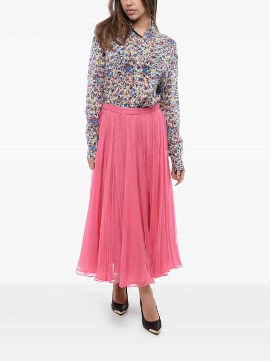  알렉산더 맥퀸 미디 스커트 754541QBABX - ALEXANDER MCQUEEN