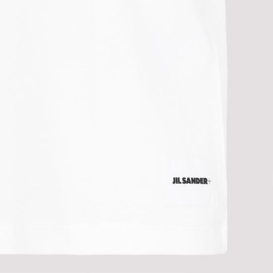 25FW 질샌더 반팔 티셔츠 J40GC0001 J45048 100 WHITE - JIL SANDER