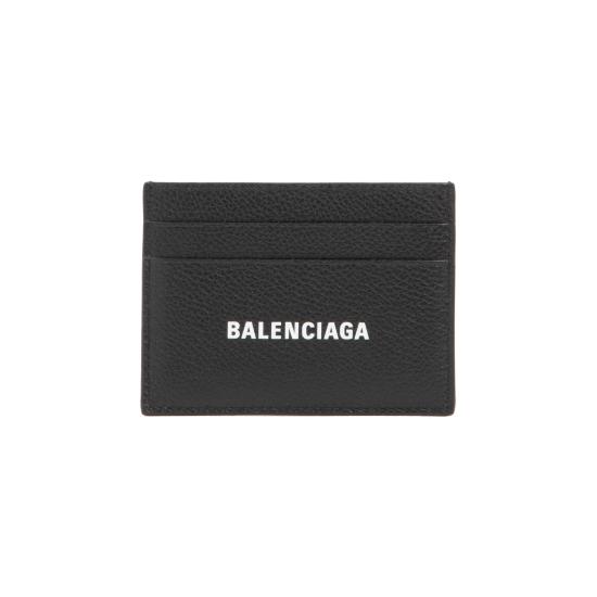25FW 발렌시아가 캐쉬 카드 홀더 594309 1IZI3 1090 BLACK L WHITE - BALENCIAGA