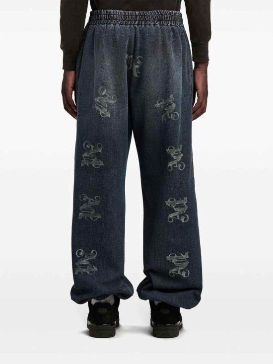 25FW 팜앤젤스 트레이닝/조거 팬츠 PMCH026F24FAB0011001 Black - PALM ANGELS