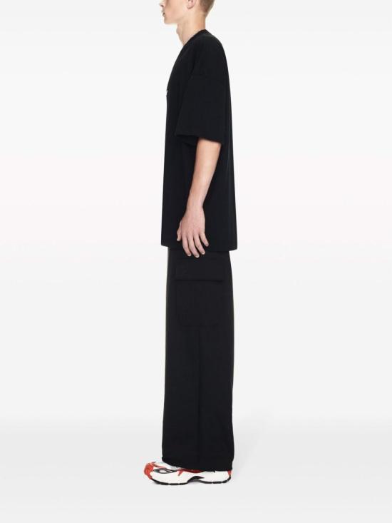  오프화이트 반팔 티셔츠 OMAA161S24JER0061001 Black - OFF WHITE