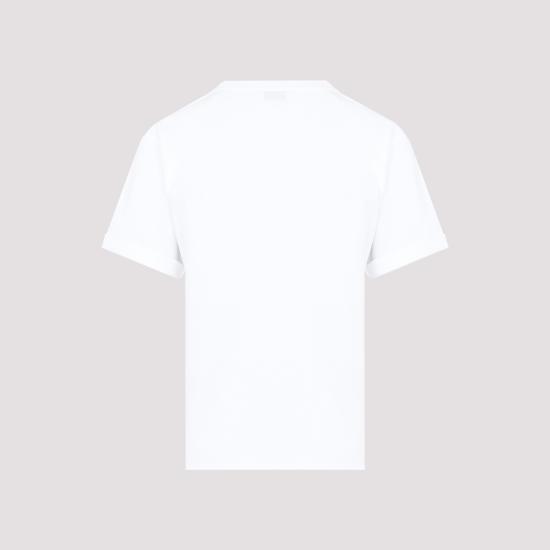 25FW 생로랑 반팔 티셔츠 460876 YB2DQ 9000 BLANC - SAINT LAURENT