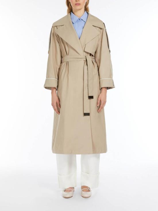  막스마라 더 큐브 코트 UTRENCH2519021104600013 Beige - MAXMARA THE CUBE