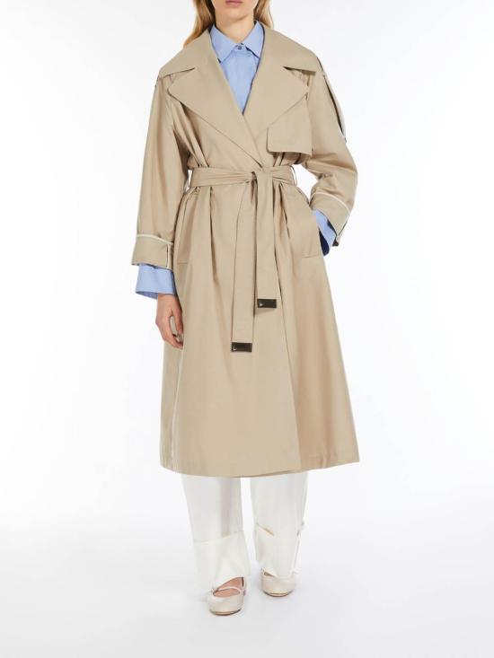  막스마라 더 큐브 코트 UTRENCH2519021104600013 Beige - MAXMARA THE CUBE