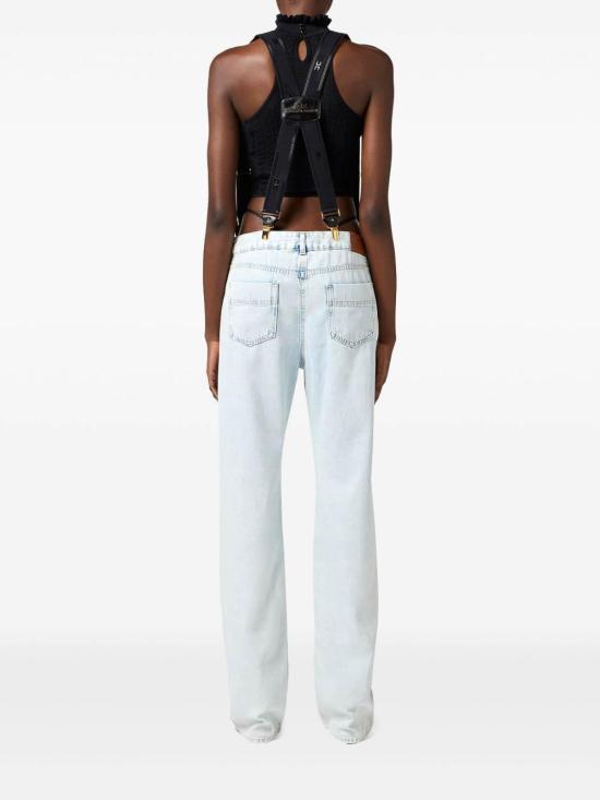 26SS 엘리자베타프랜치 스트레이트 팬츠 PJ97I52E2192 Medium Wash - ELISABETTA FRANCHI