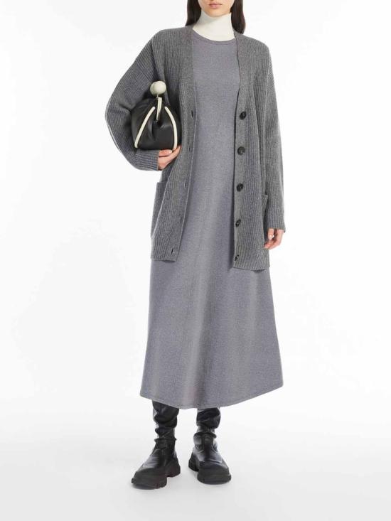 25FW 위켄드막스마라 가디건 NEGUS2425346022650004 Grey - WEEKEND MAX MARA