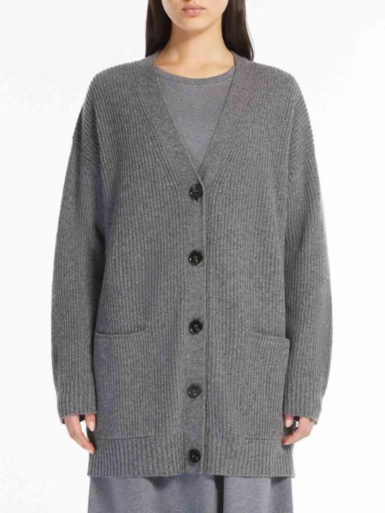 25FW 위켄드막스마라 가디건 NEGUS2425346022650004 Grey - WEEKEND MAX MARA