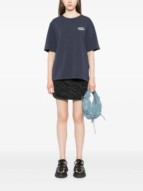  메종키츠네 반팔 티셔츠 MW00126KJ0119P476 - MAISON KITSUNE