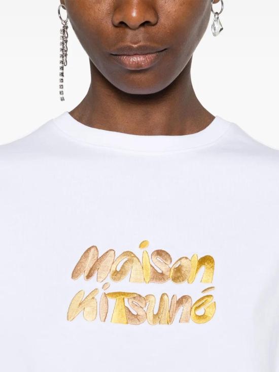  메종키츠네 반팔 티셔츠 OW00120KJ0119 - MAISON KITSUNE