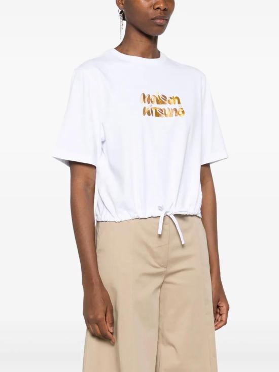  메종키츠네 반팔 티셔츠 OW00120KJ0119 - MAISON KITSUNE