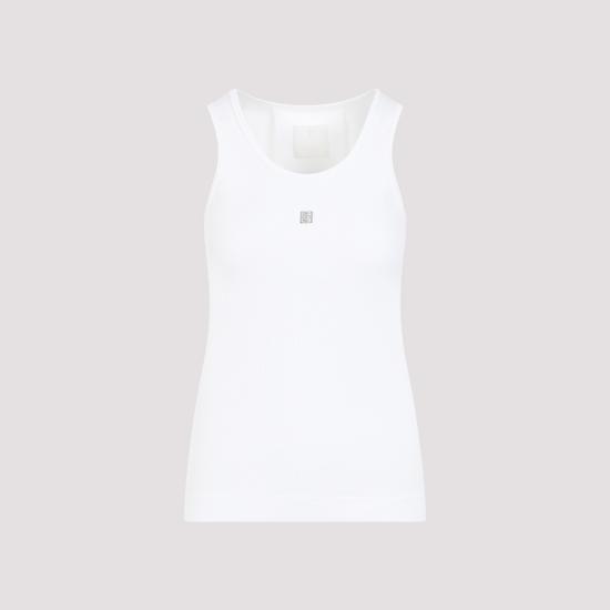 25FW 지방시 민소매 티셔츠 BW70CH3YHY 100 WHITE