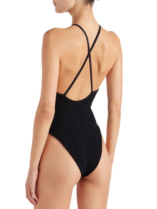 25SS 훈자 지 원피스 수영복 SPORTIACR BLACK - HUNZA G