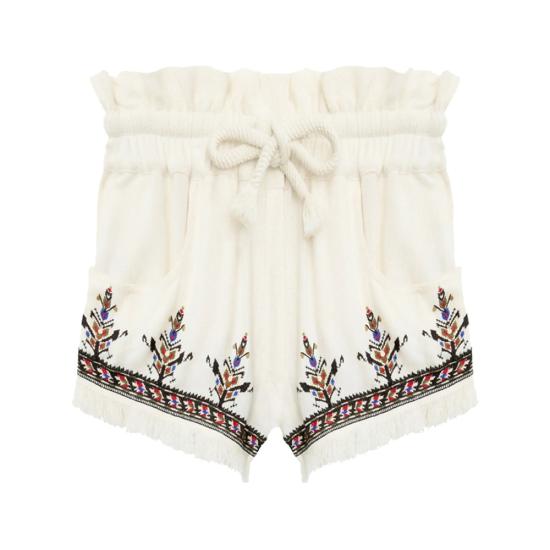 25SS 이자벨마랑에뚜왈 숏팬츠 C1J10E SH0188FA 23EC WHITE