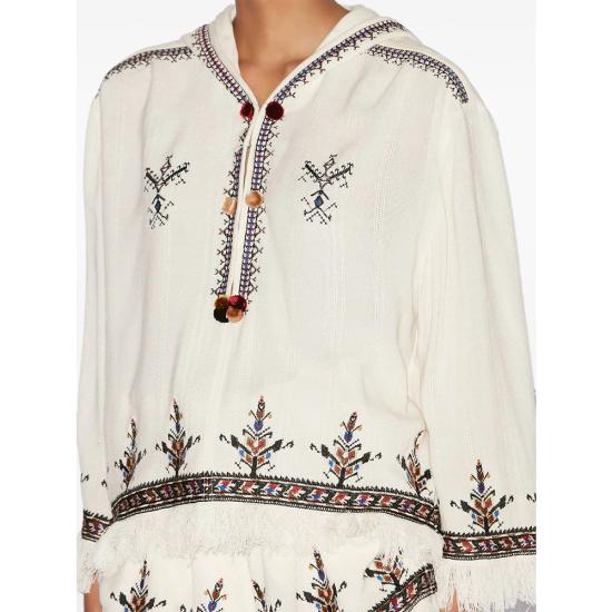 25SS 이자벨마랑에뚜왈 블라우스 C1J10E HT0543FA 23EC WHITE - ISABEL MARANT ETOILE