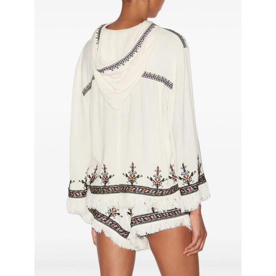 25SS 이자벨마랑에뚜왈 블라우스 C1J10E HT0543FA 23EC WHITE - ISABEL MARANT ETOILE