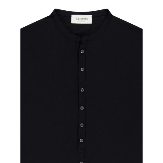 25SS 라니우스 긴팔 티셔츠 ATH051 110 BLACK - LANEUS