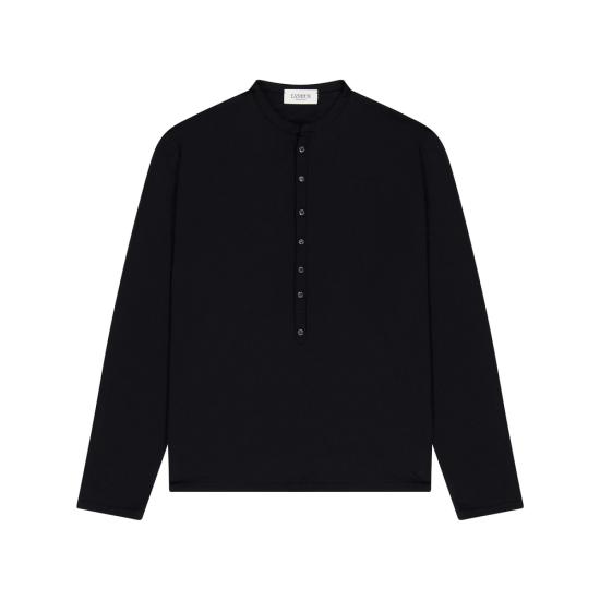 25SS 라니우스 긴팔 티셔츠 ATH051 110 BLACK