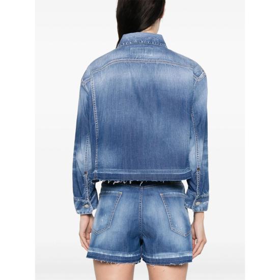 25SS 디스퀘어드2 데님 자켓 S30341 S73AM0358 470 BLUE - DSQUARED2