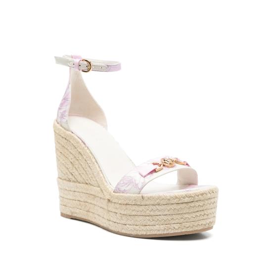 25SS 베르사체 샌들 1A14427 1014100 5PD6V PINK - VERSACE