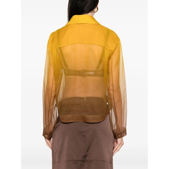 25SS 막스마라 블라우스 DAVINA 004 002 YELLOW - MAX MARA