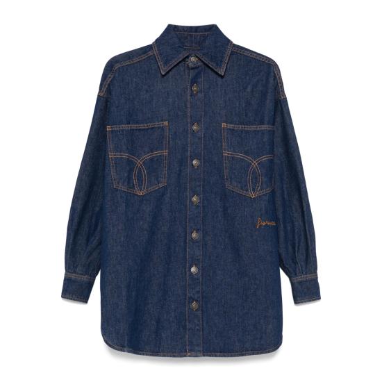 25SS 피오루찌 셔츠 W02SMDSI074DN DBLUE