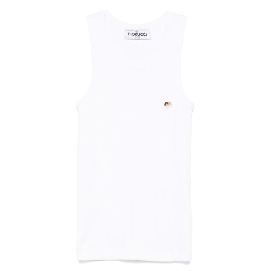 25SS 피오루찌 민소매 티셔츠 W02SPTTA324CJ WHITE