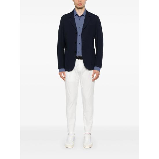 25SS 마짜렐리 긴팔 셔츠 TECNOSPORT 10 23 BLUE - MAZZARELLI