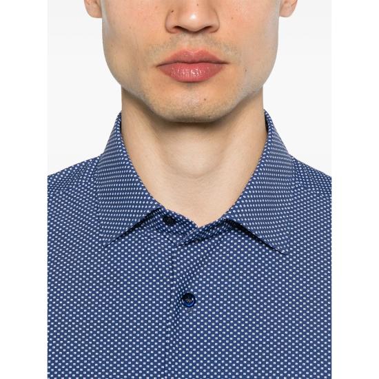 25SS 마짜렐리 긴팔 셔츠 TECNOSPORT 10 23 BLUE - MAZZARELLI