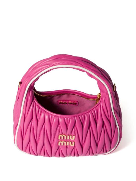  미우미우 토트백 5BC125VOOF2IBS fuchsia - MIU MIU