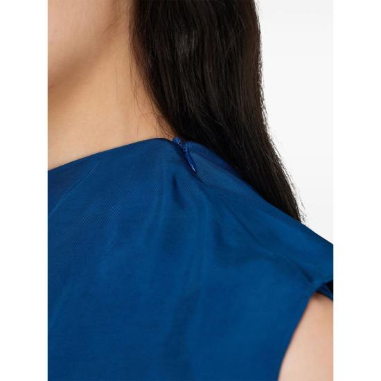 25SS 살바토레 페라가모 블라우스 13G521 0780682 BLBIA BLUE - SALVATORE FERRAGAMO