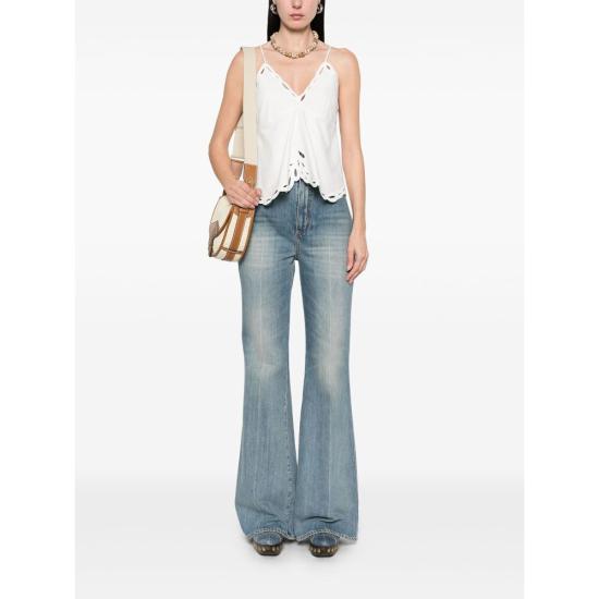 25SS 이자벨마랑에뚜왈 민소매 티셔츠 C1J12E HT0537FA 20WH WHITE - ISABEL MARANT ETOILE