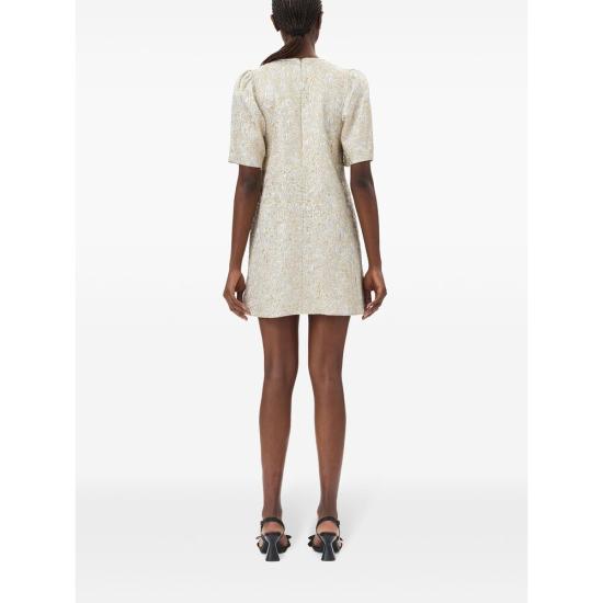 25SS 가니 원피스 W0036 012 GOLD SILVER - GANNI