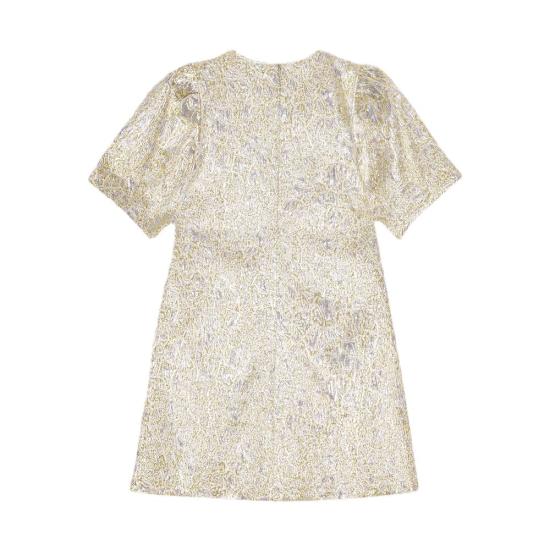 25SS 가니 원피스 W0036 012 GOLD SILVER - GANNI