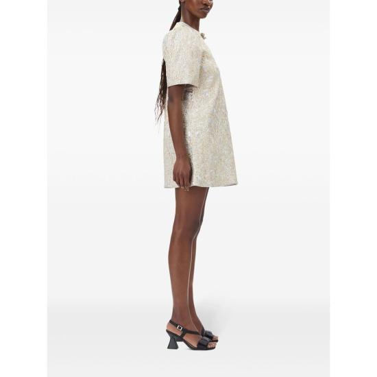 25SS 가니 원피스 W0036 012 GOLD SILVER - GANNI