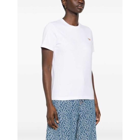 25SS 메종키츠네 반팔 티셔츠 MW00110KJ0008 WHITE - MAISON KITSUNE