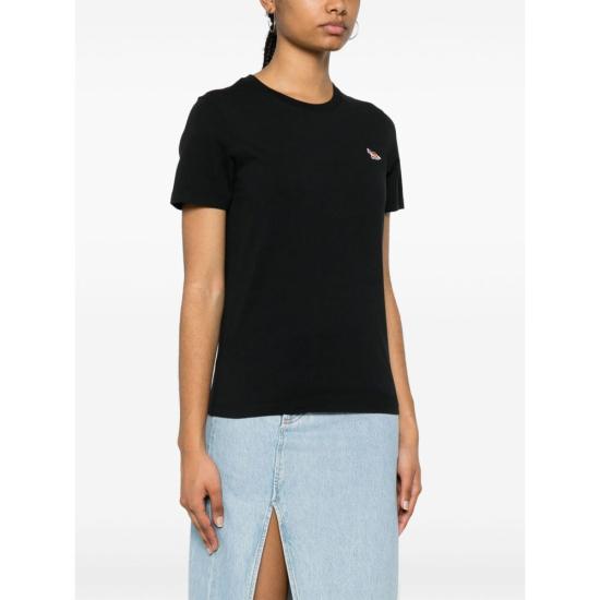 25SS 메종키츠네 반팔 티셔츠 MW00110KJ0008 BLACK - MAISON KITSUNE