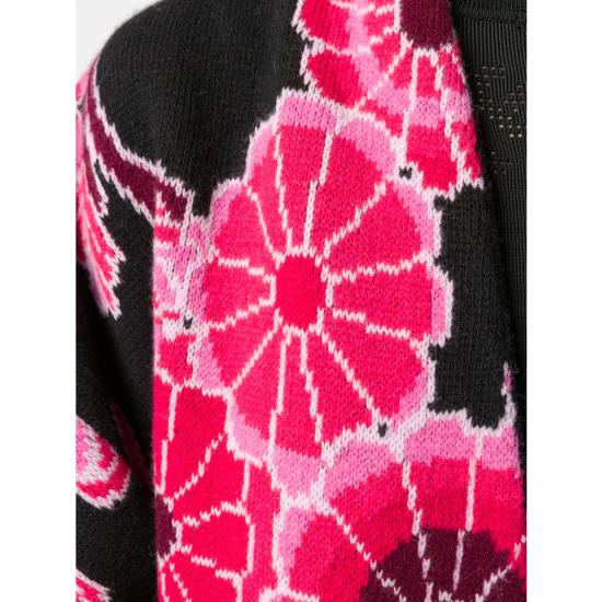  발렌시아가 코트 595099 T1540 8068 PINK BLACK - BALENCIAGA