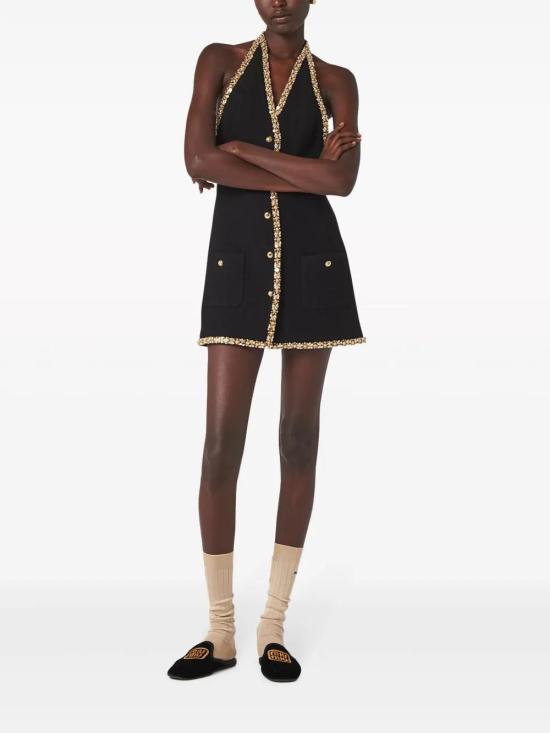  미우미우 롱 원피스 MF5228SOOO139N black - MIU MIU