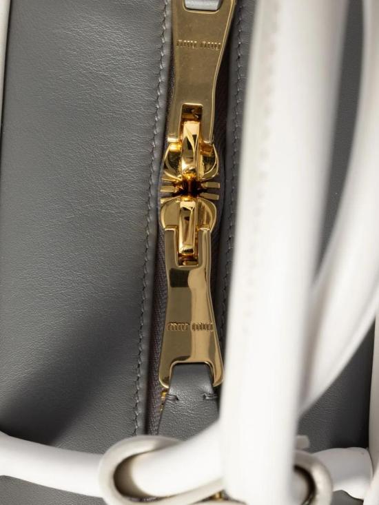  미우미우 토트백 5BB117VMLN2IBP grey - MIU MIU