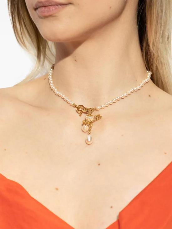  비비안웨스트우드 목걸이/팬던트 6301013J02R107 gold - VIVIENNE WESTWOOD