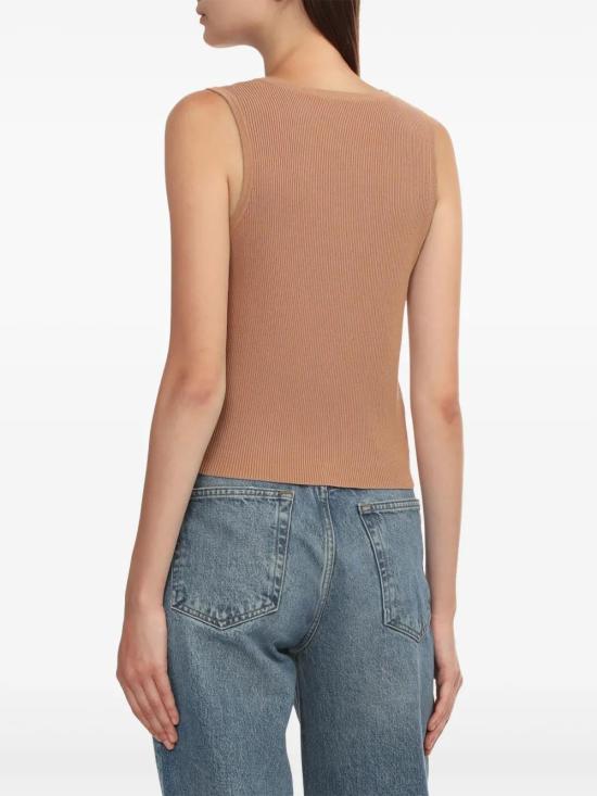  아페쎄 민소매 티셔츠 VIALMF23410 sand beige - A.P.C.