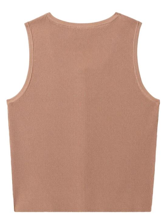  아페쎄 민소매 티셔츠 VIALMF23410 sand beige - A.P.C.