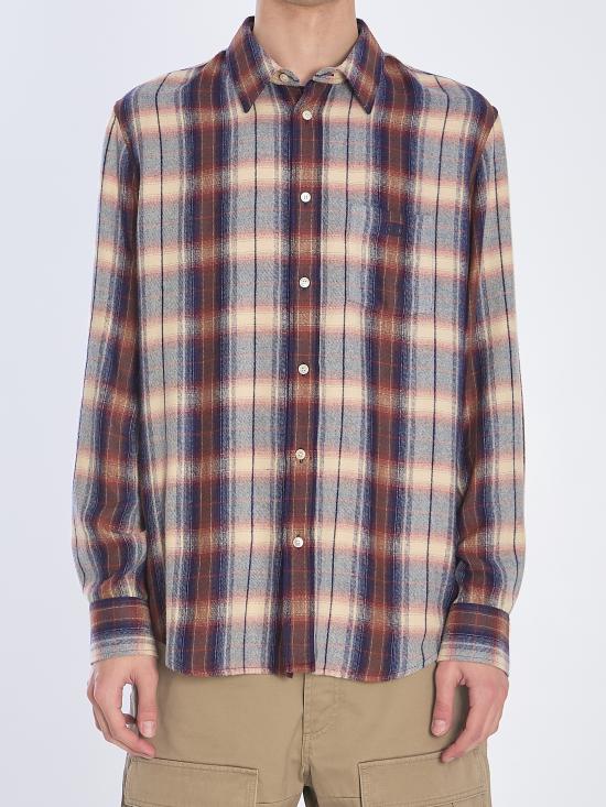 25SS 셀린느 / 남성 트리오페 체크 셔츠 2C9820A08 MULTICOLOR BPG - CELINE