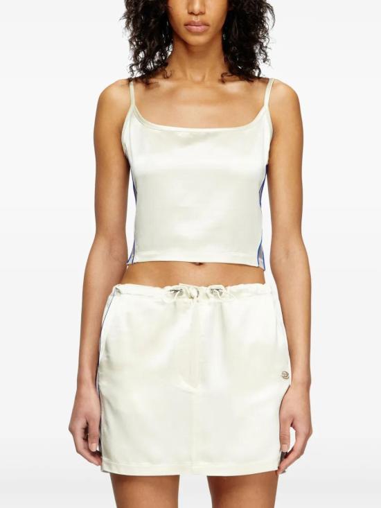  디젤 민소매 티셔츠 A167410IKAJ white - DIESEL