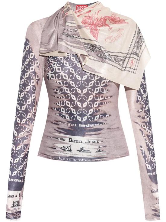  디젤 반팔 티셔츠 A182100KIBH pink