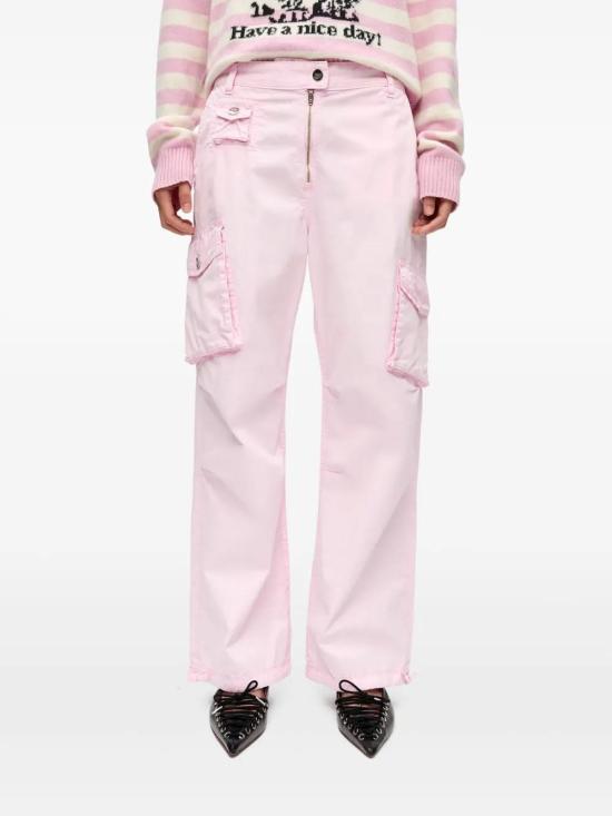  가니 스트레이트 팬츠 W0392 pink - GANNI