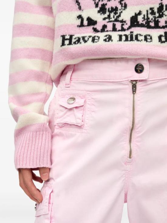  가니 스트레이트 팬츠 W0392 pink - GANNI