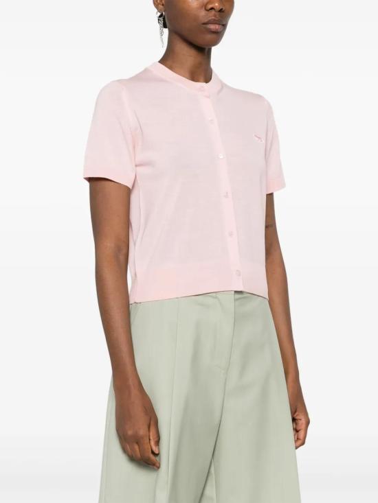  메종키츠네 반팔 티셔츠 OW00513KT1036 pink - MAISON KITSUNE