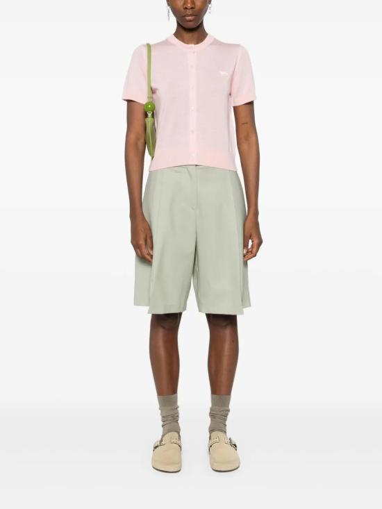  메종키츠네 반팔 티셔츠 OW00513KT1036 pink - MAISON KITSUNE